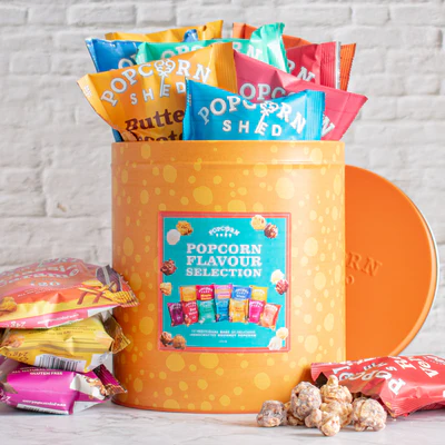Popcorn Flavour - Snack Selection Tin